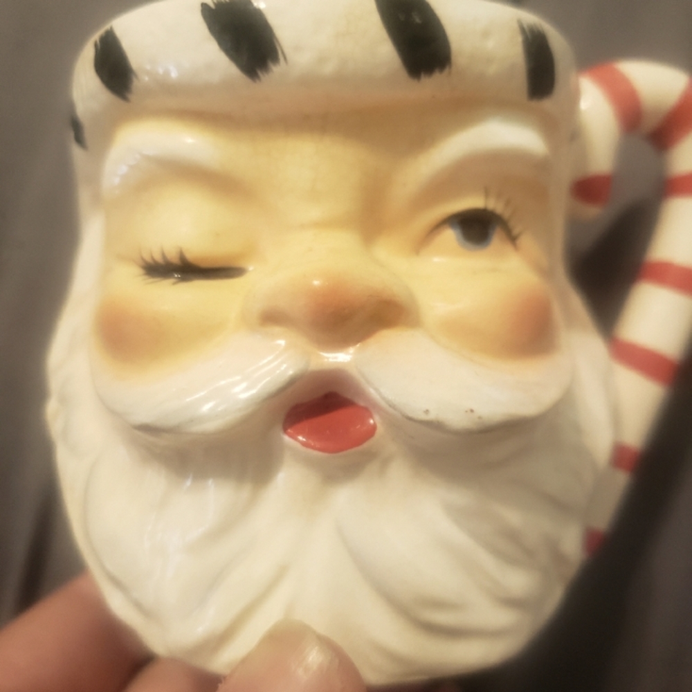 Lefton? Christmas mug